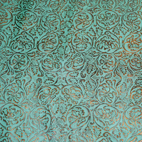 HLFS.Turquoise Copper.04.jpg Heirloom Floral Sides Image